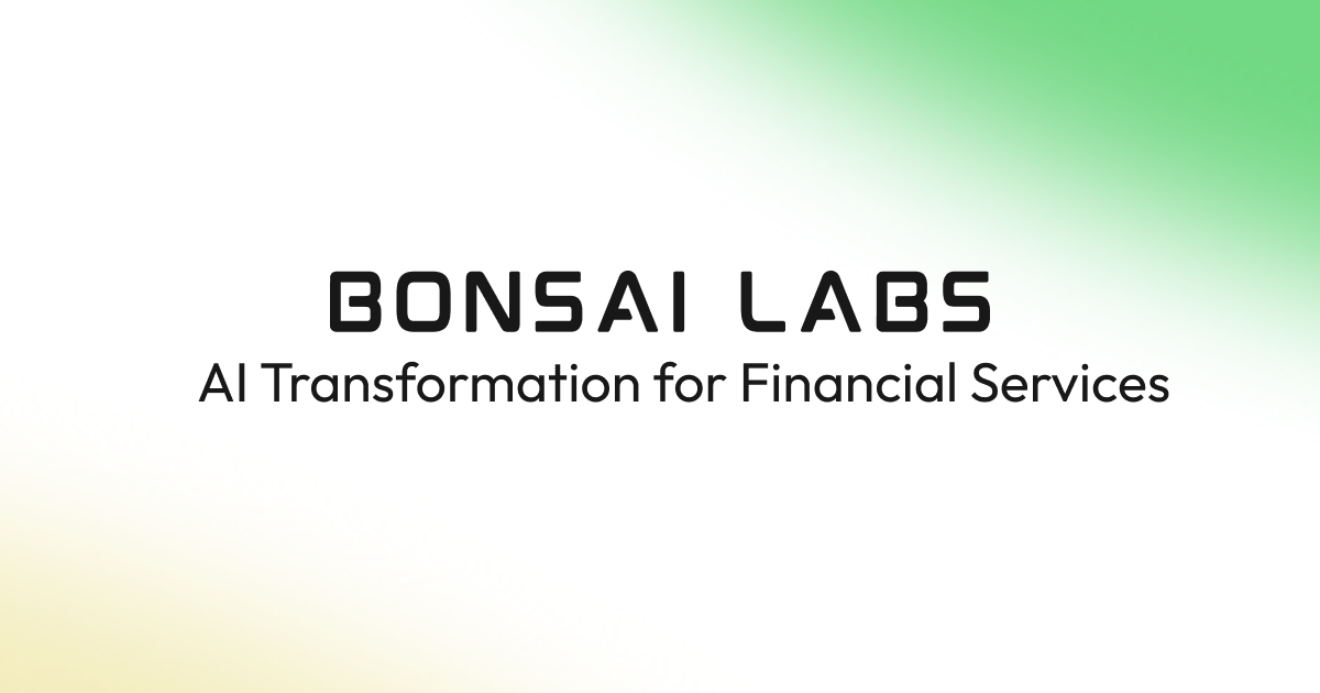 AI Transformation for Financial Services | Banking & Insurance | Bonsai Labs